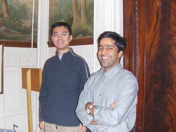 Hongjie and Govind
