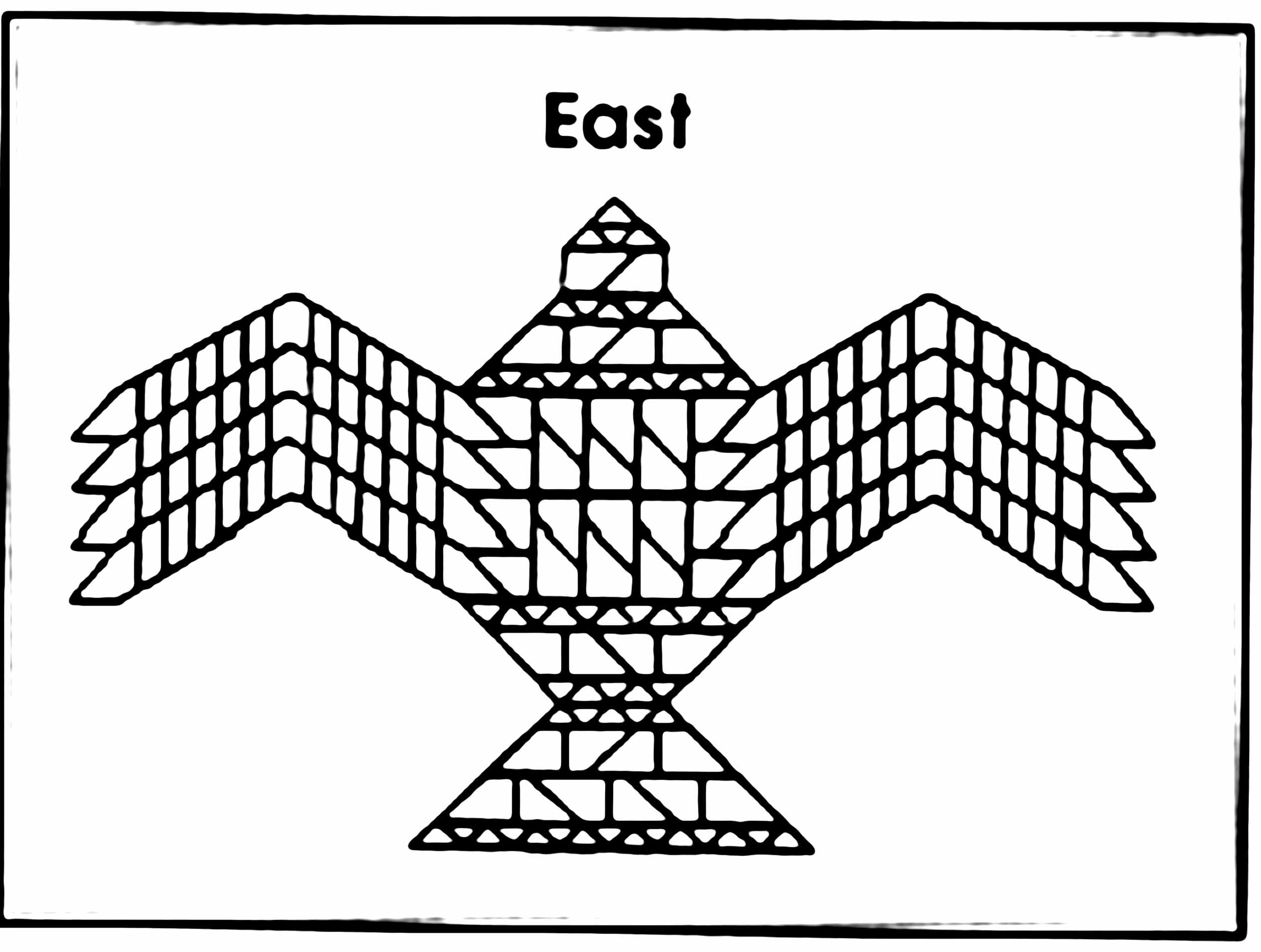 The design of a fire altar from Vedic times