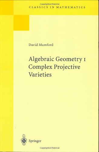 Cover of the Intro to Alg Geom I